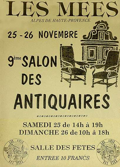  Neuvième Salon des Antiquaires  