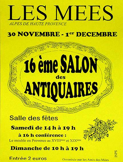  Seizième Salon des Antiquaires 