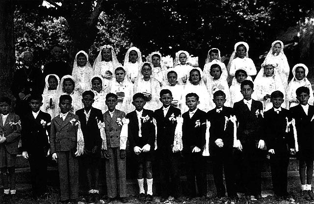  Communion solennelle en 1942 