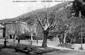 La Place de l'Église vers 1900