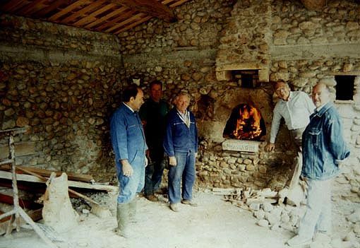  ...nous avons allumé un feu. 