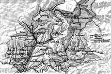 Carte des Basses-Alpes