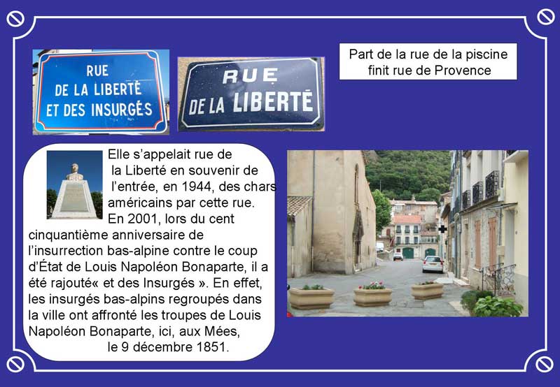  Rue de la Liberté et des Insurgés 