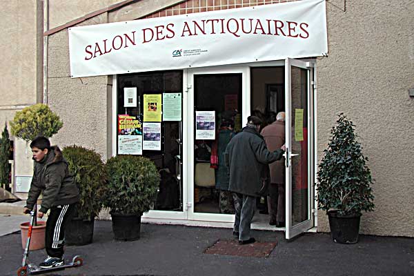  L'entrée du Salon 